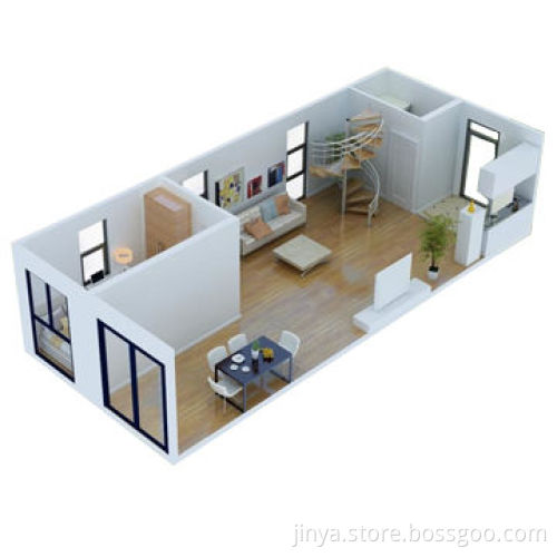 Movable Camp House Container Unit, Fireproof and Waterproof